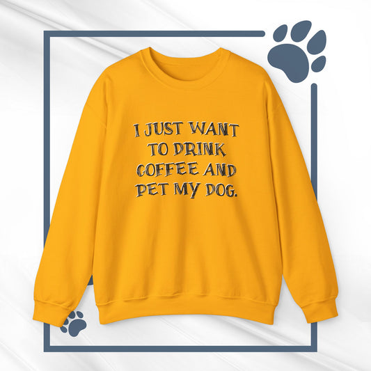 Coffee & Canines Crewneck Sweatshirt