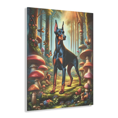 Doberman Sentry of the Shrooms