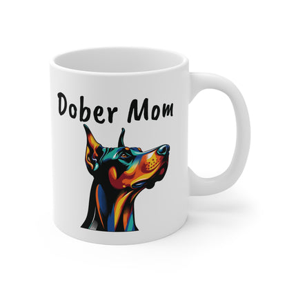 'Dober Mom' Coffee Mug