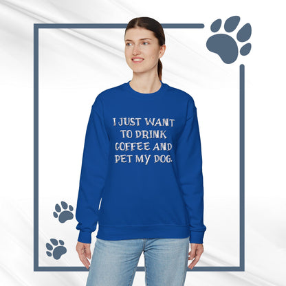 Coffee & Canines Crewneck Sweatshirt