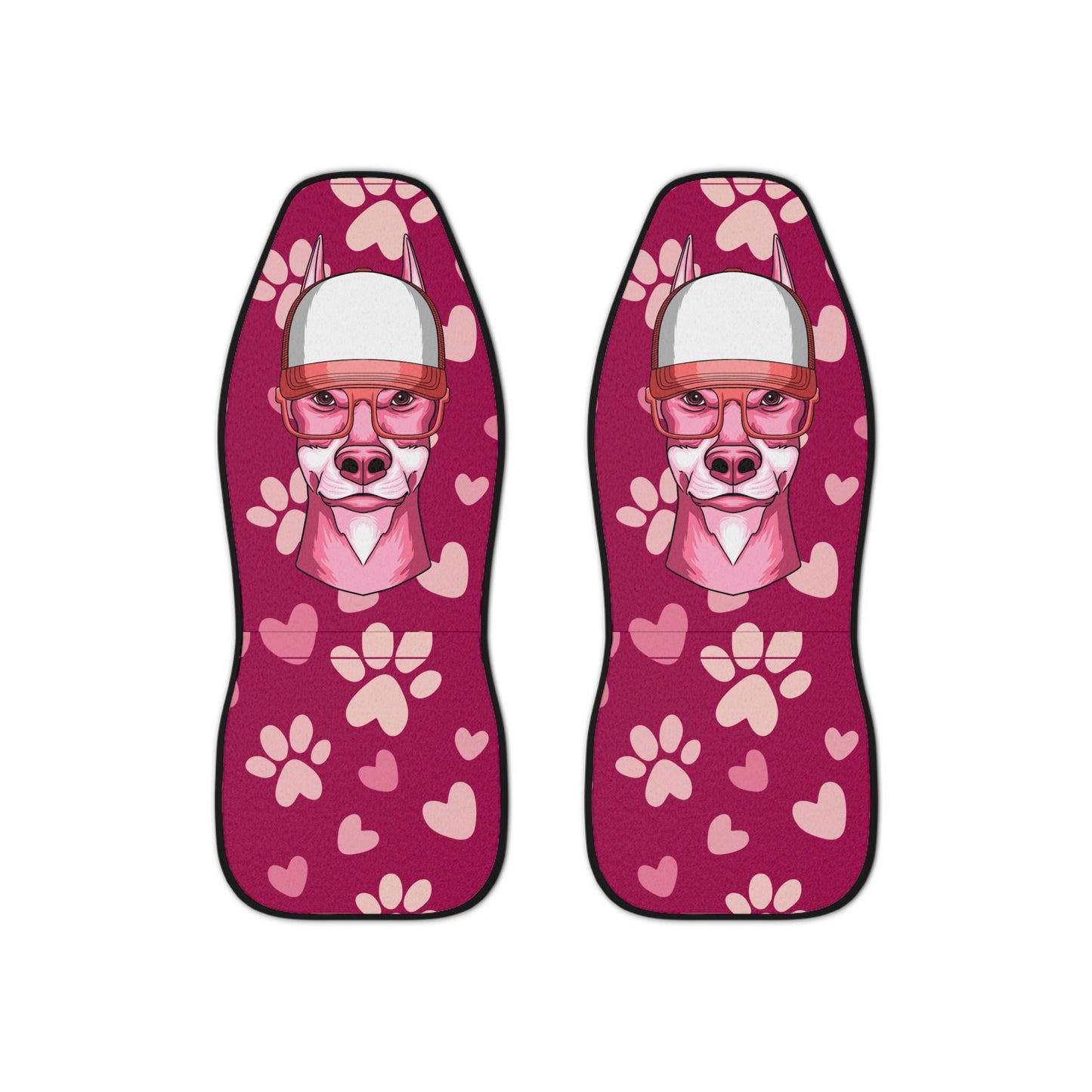 Doberman Mom Car Seat Covers - Set of TWO