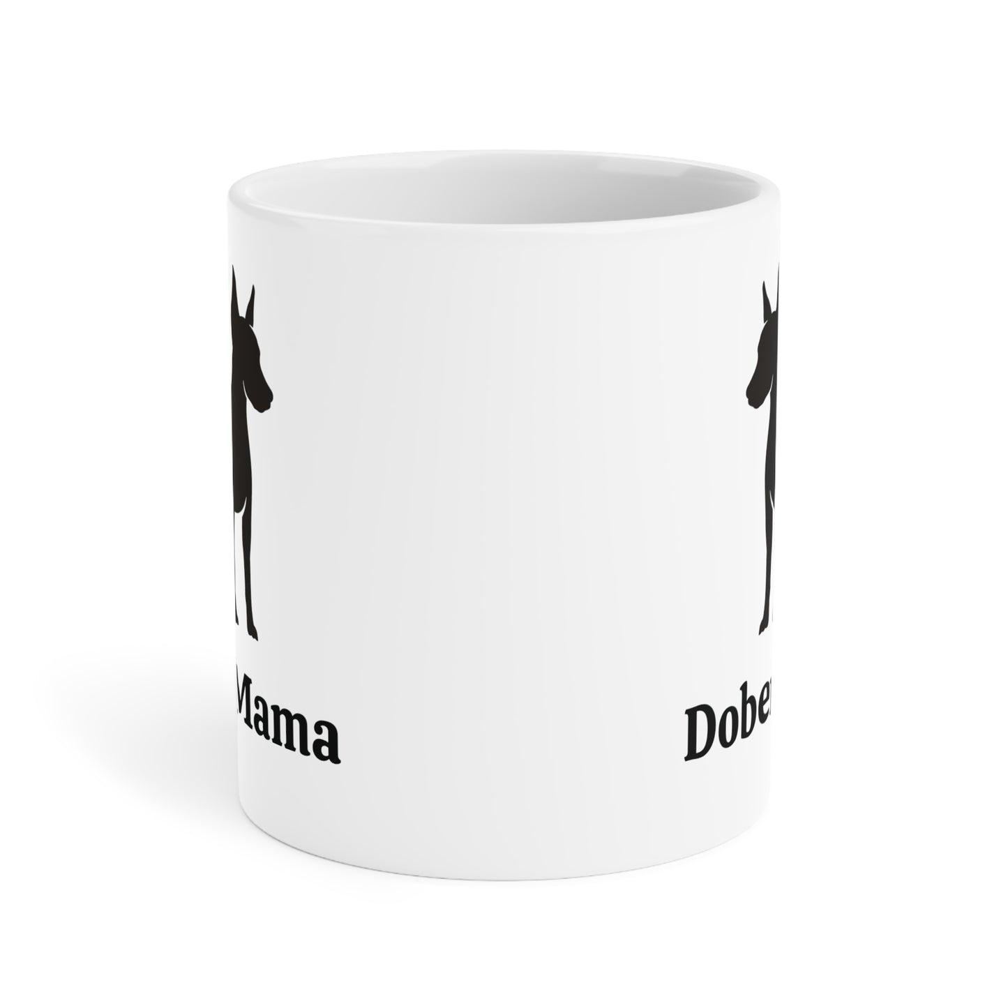 Dober-Mama Ceramic Dog Lover Ceramic Mug