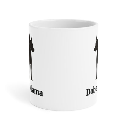 Dober-Mama Ceramic Dog Lover Ceramic Mug