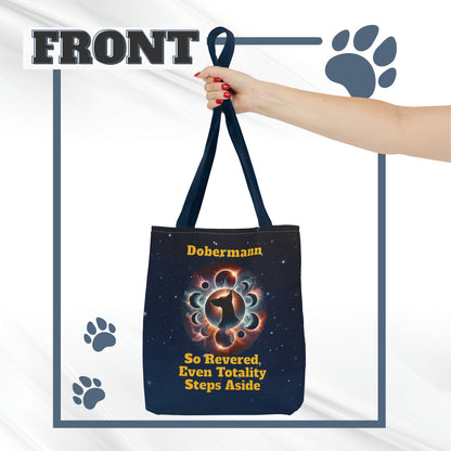 Cosmic Doberman All Over Printed Tote Bag