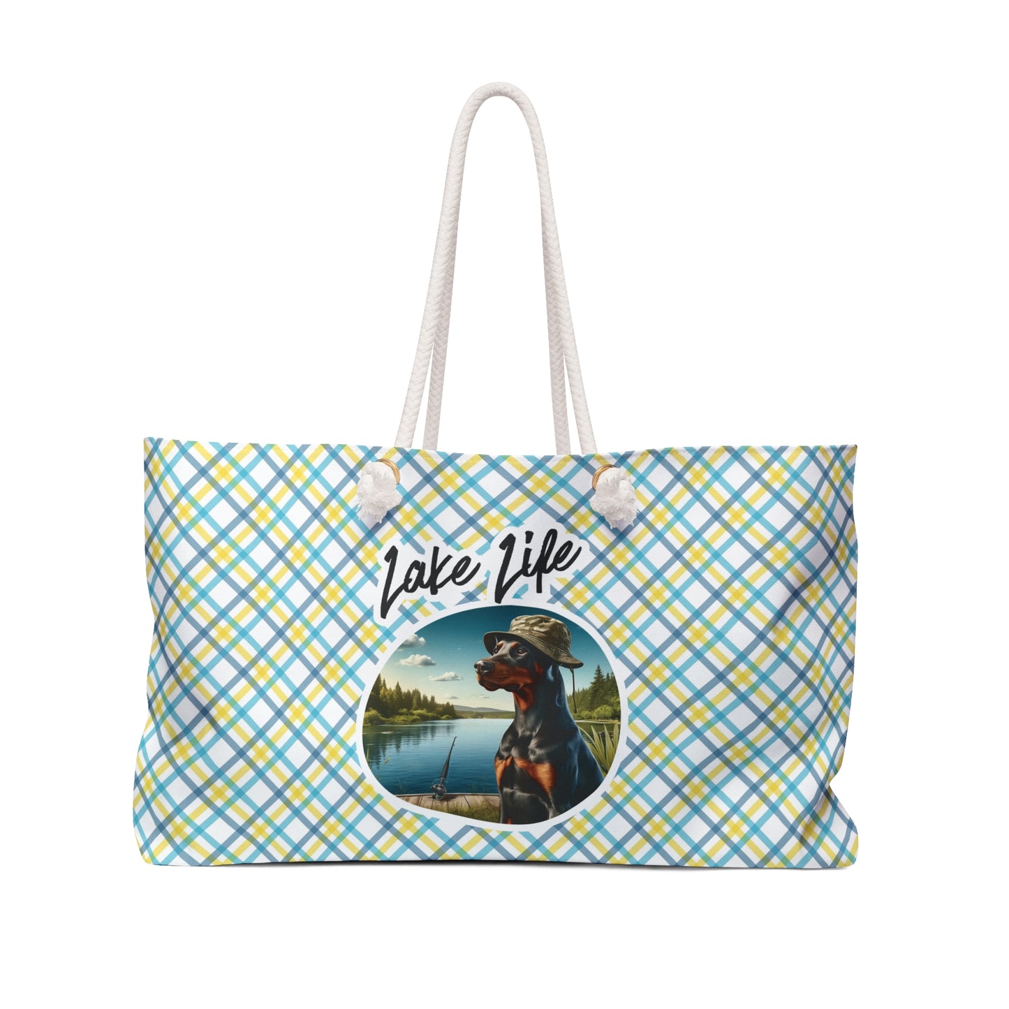 Lake Life Weekender Tote Bag