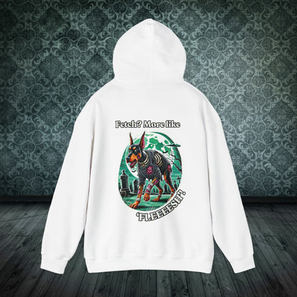 Halloween Doberman Zombie Hoodie