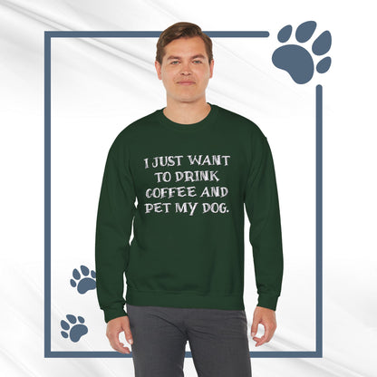 Coffee & Canines Crewneck Sweatshirt