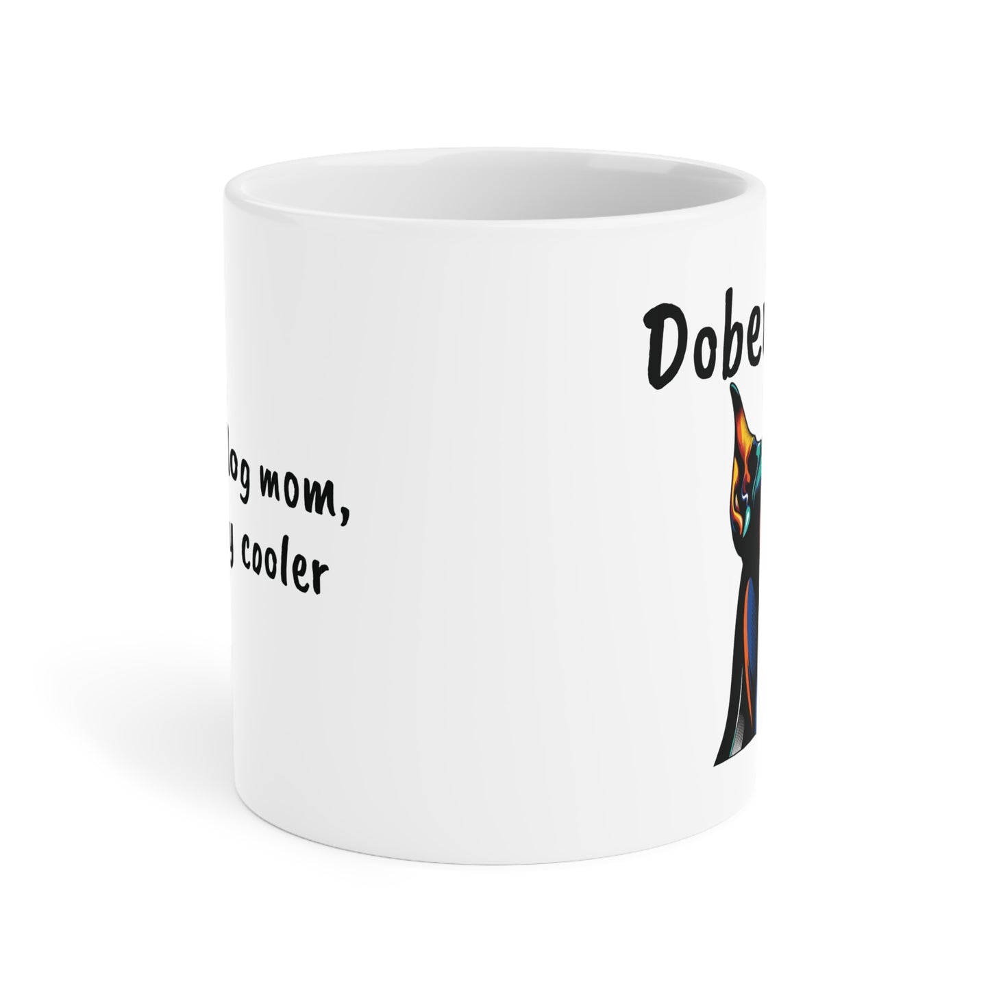 'Dober Mom' Coffee Mug