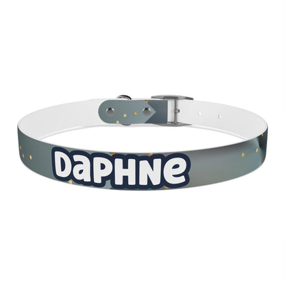 Liquid Metal Personalized Dog Collar