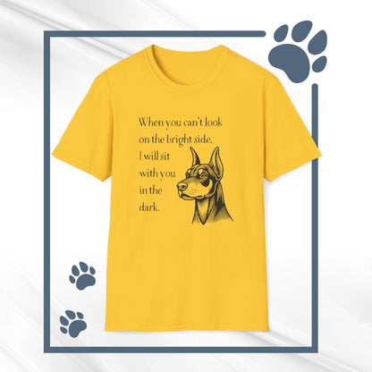 Doberman Quote Softstyle T-Shirt