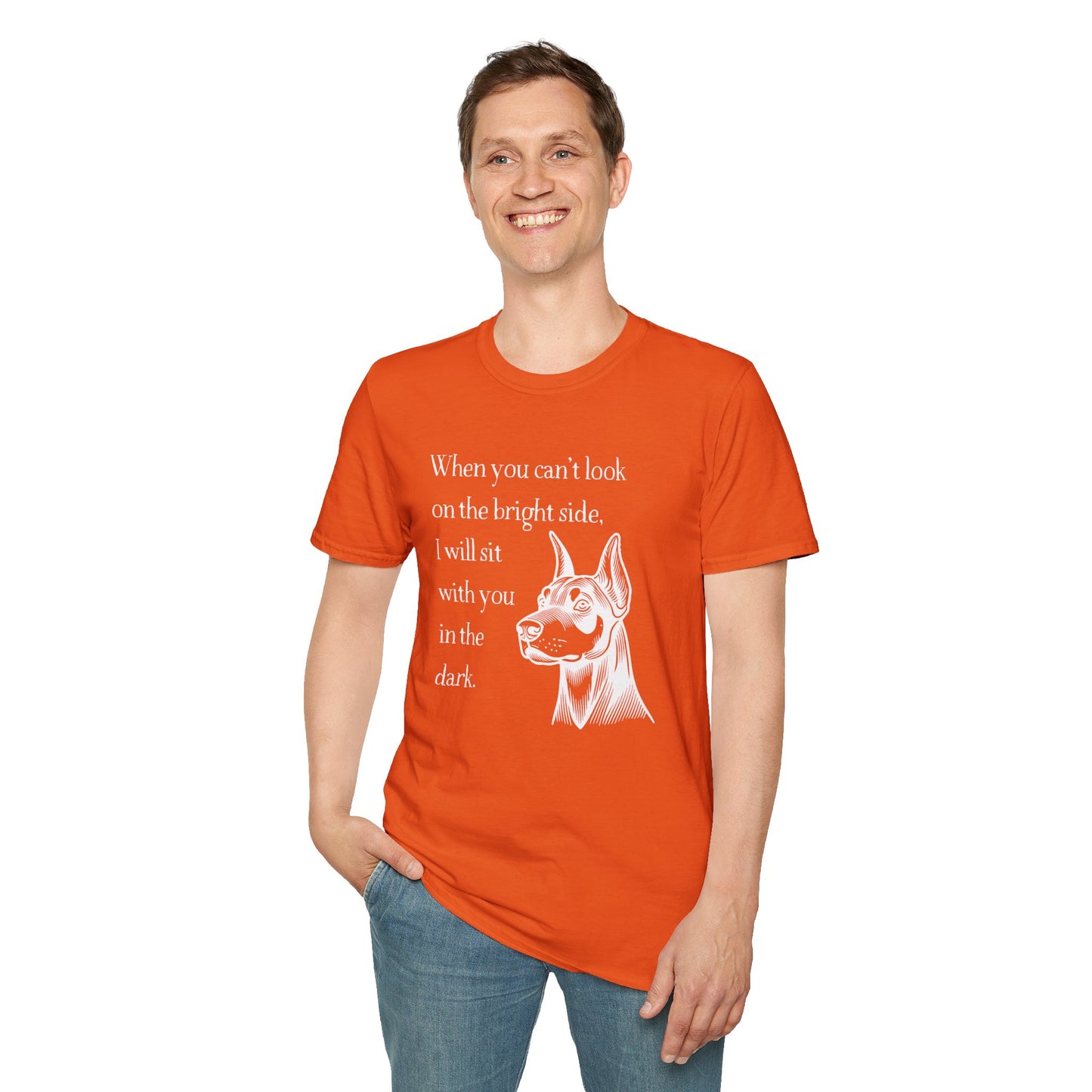 Doberman Quote Softstyle T-Shirt