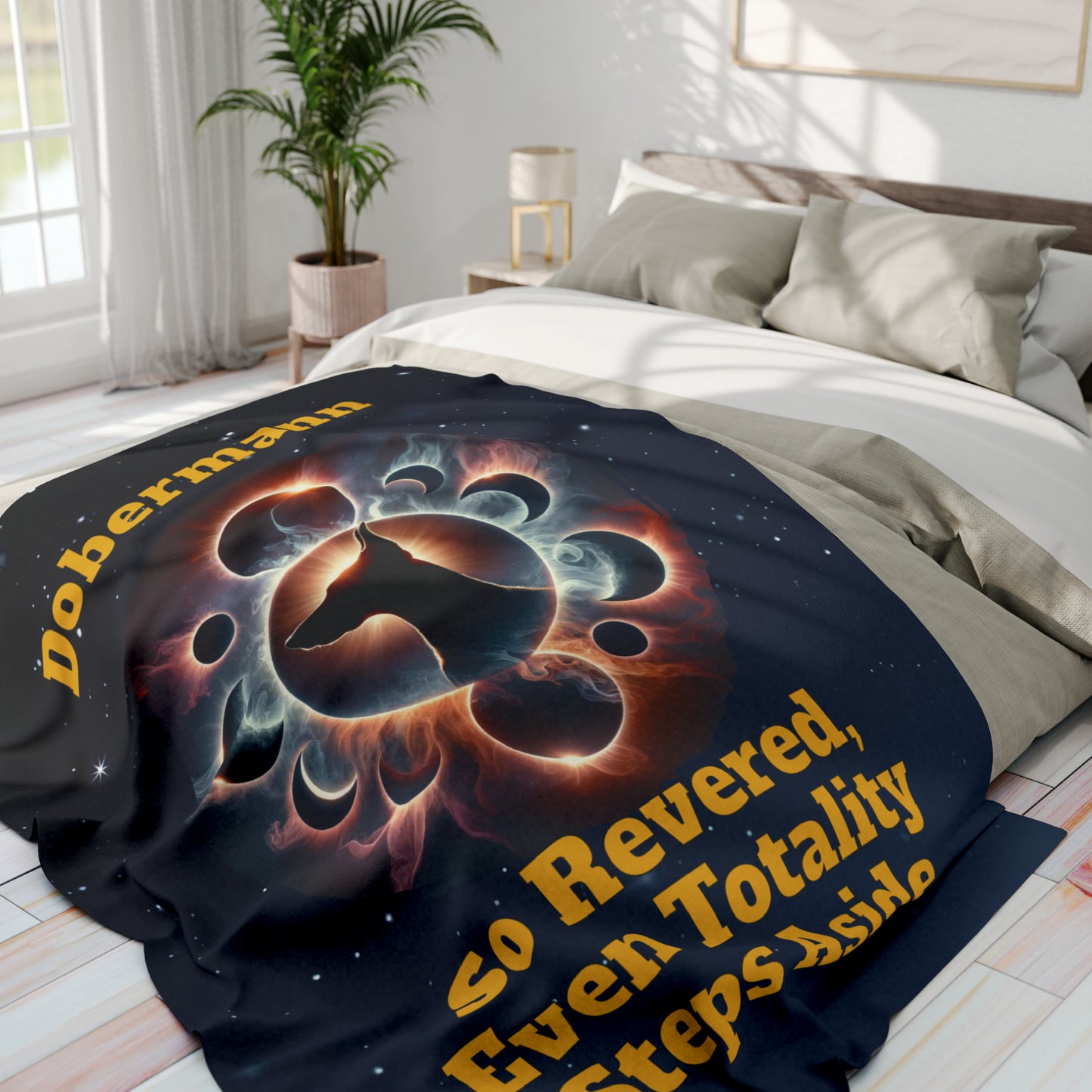 Eclipse of Elegance Arctic Fleece Blanket