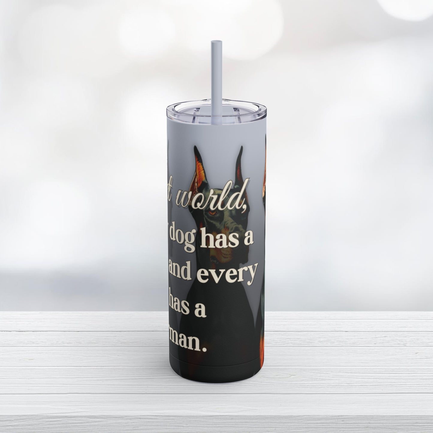 Doberman Advocate 20oz Tumbler