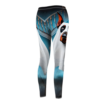 Dobie Ghost Halloween Leggings