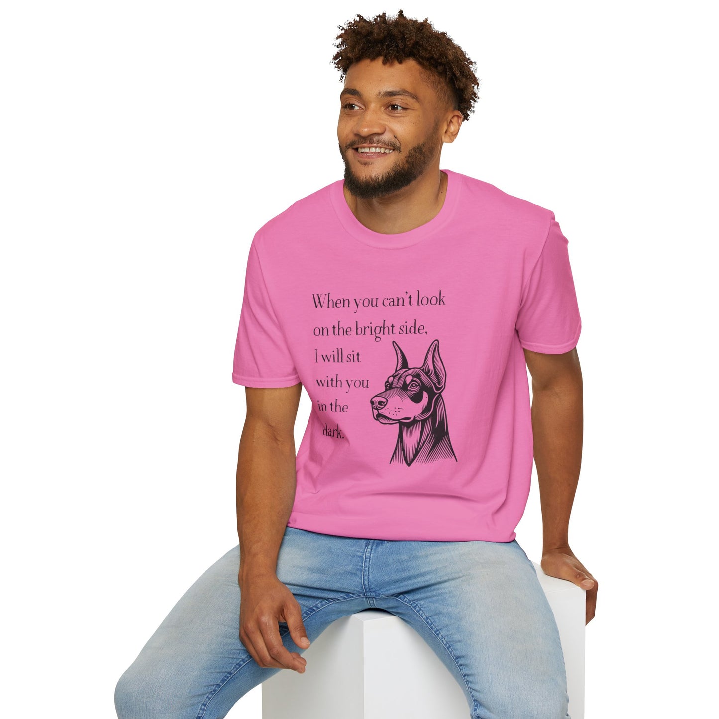 Doberman Quote Softstyle T-Shirt