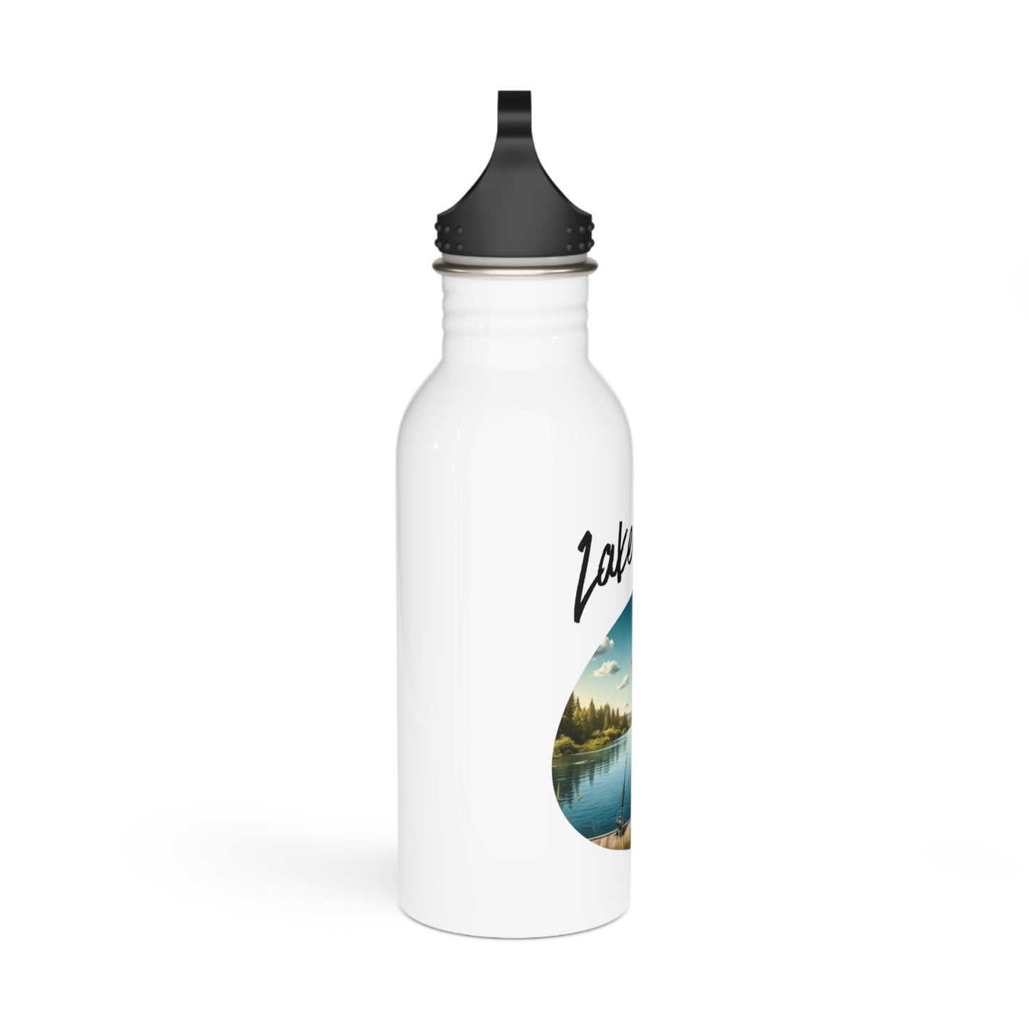 Lake Life Steel Water Bottle