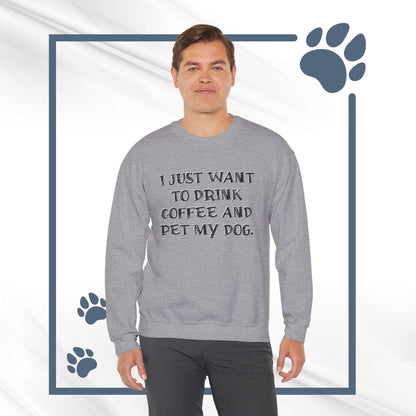 Coffee & Canines Crewneck Sweatshirt