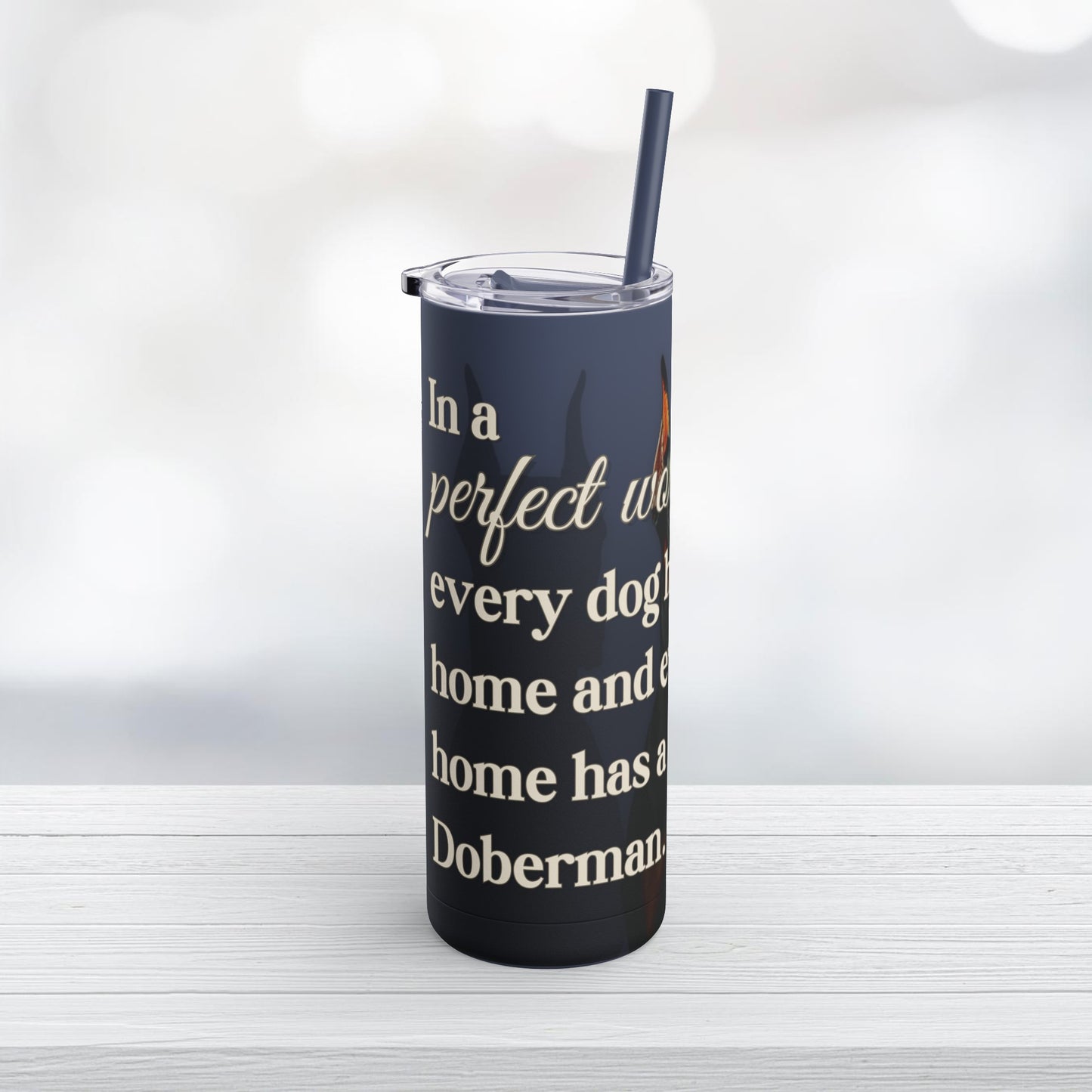 Doberman Advocate 20oz Tumbler