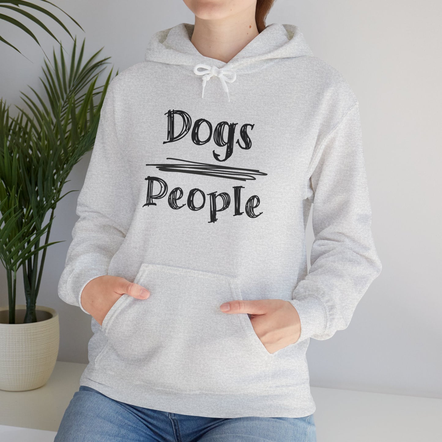 Dogs > People Hoodie