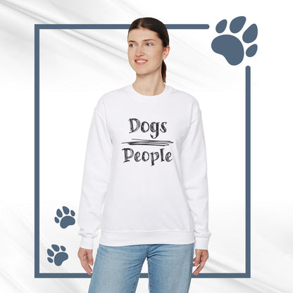 Dogs Over People Crewneck Sweatshirt