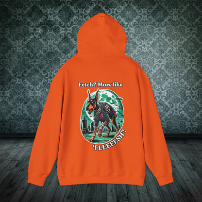 Halloween Doberman Zombie Hoodie