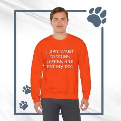 Coffee & Canines Crewneck Sweatshirt