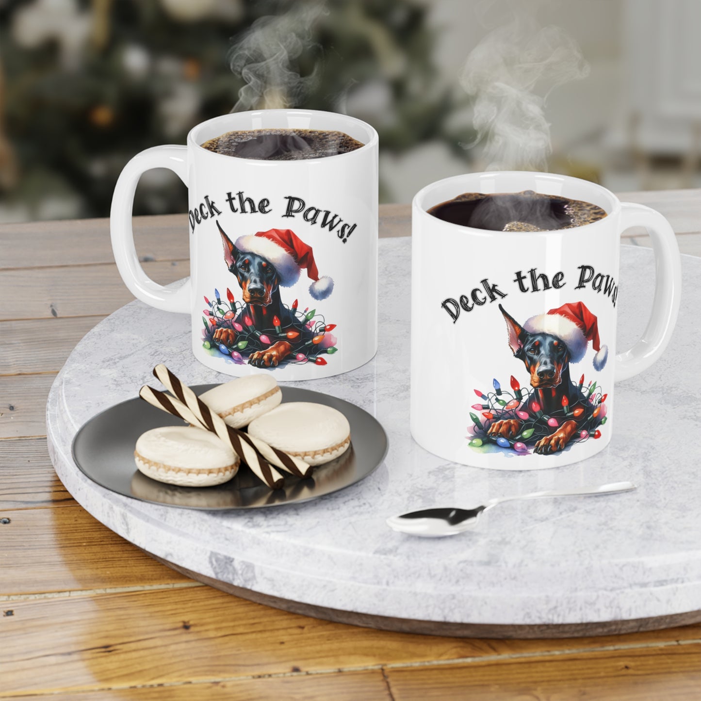 Deck The Paws! Christmas Mug