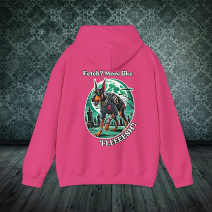 Halloween Doberman Zombie Hoodie