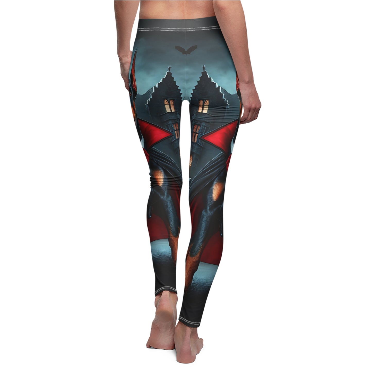 Vampire Dobie Halloween Leggings