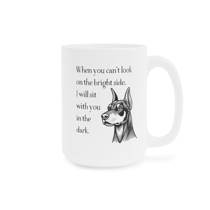 Forever Loyal Doberman Ceramic Mug