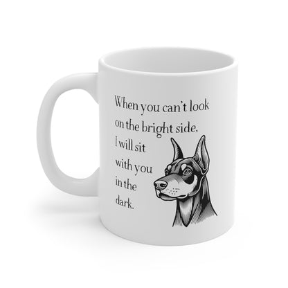 Forever Loyal Doberman Ceramic Mug