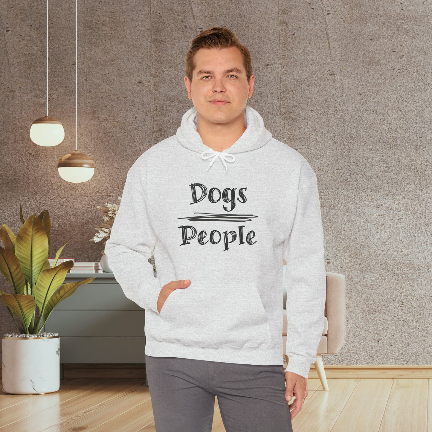 Dogs > People Hoodie