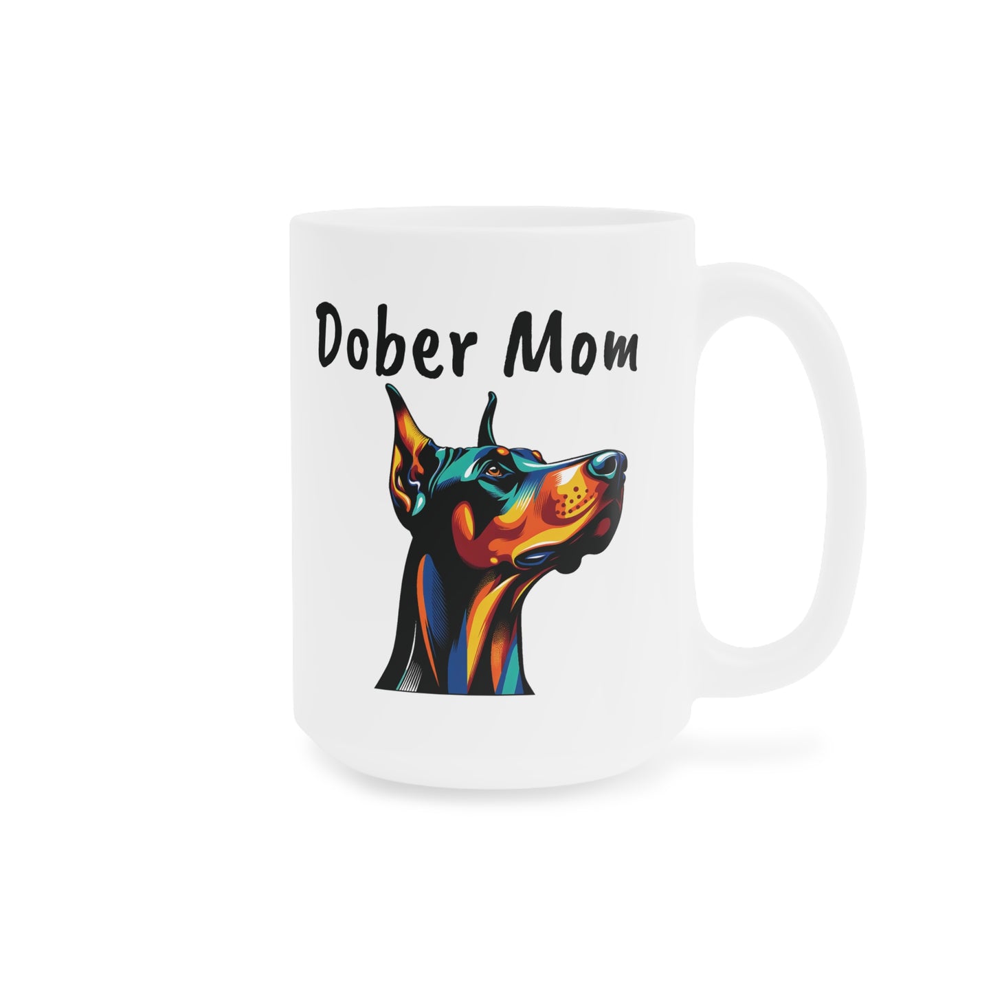 'Dober Mom' Coffee Mug