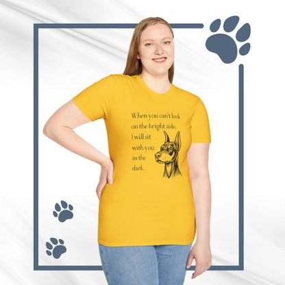 Doberman Quote Softstyle T-Shirt