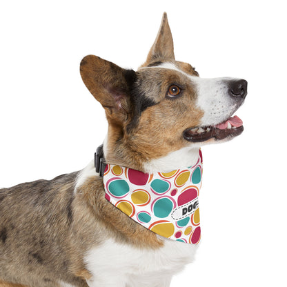 Our Fun Polka Dot Bandana with Adjustable Collar