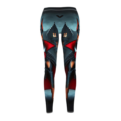 Vampire Dobie Halloween Leggings