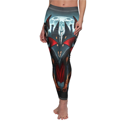 Vampire Dobie Halloween Leggings