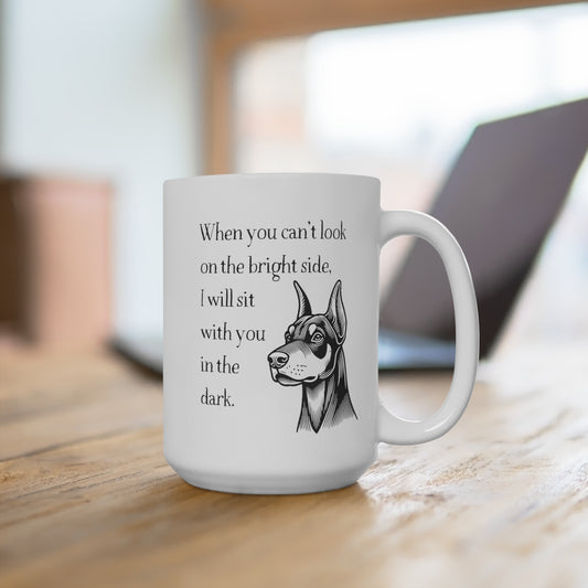 Forever Loyal Doberman Ceramic Mug