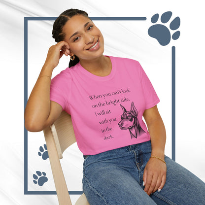 Doberman Quote Softstyle T-Shirt