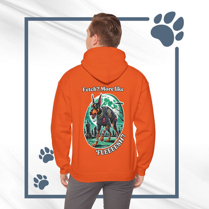 Halloween Doberman Zombie Hoodie