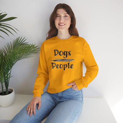 Dogs Over People Crewneck Sweatshirt