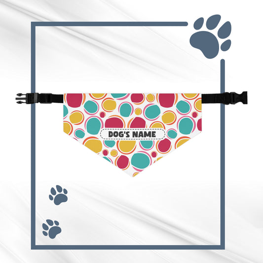 Our Fun Polka Dot Bandana with Adjustable Collar