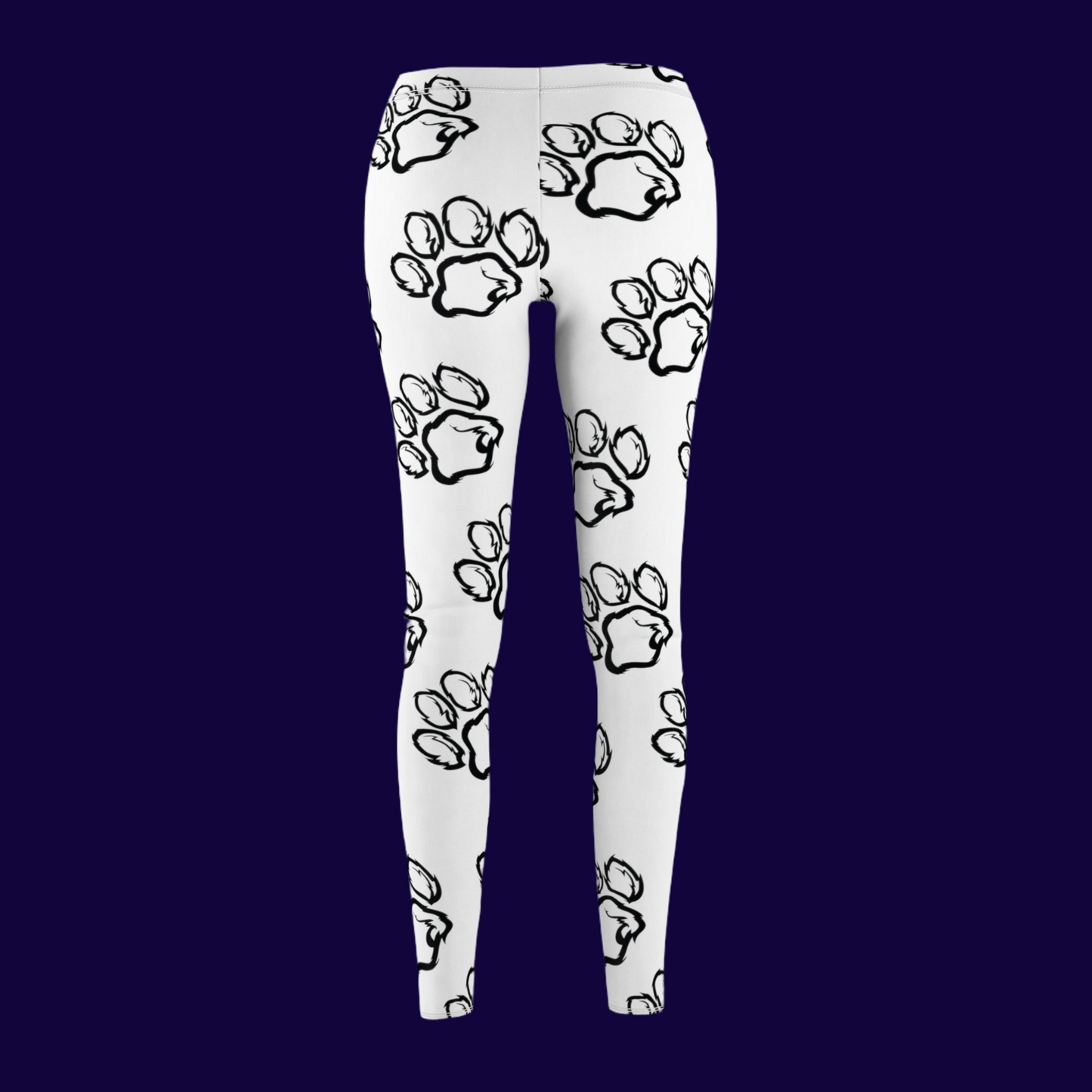 Monochrome Paws Galore leggings