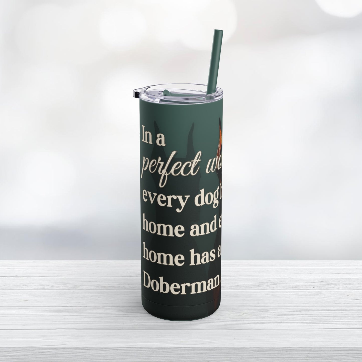 Doberman Advocate 20oz Tumbler