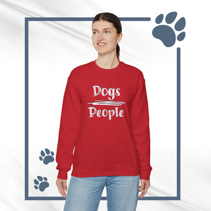 Dogs Over People Crewneck Sweatshirt