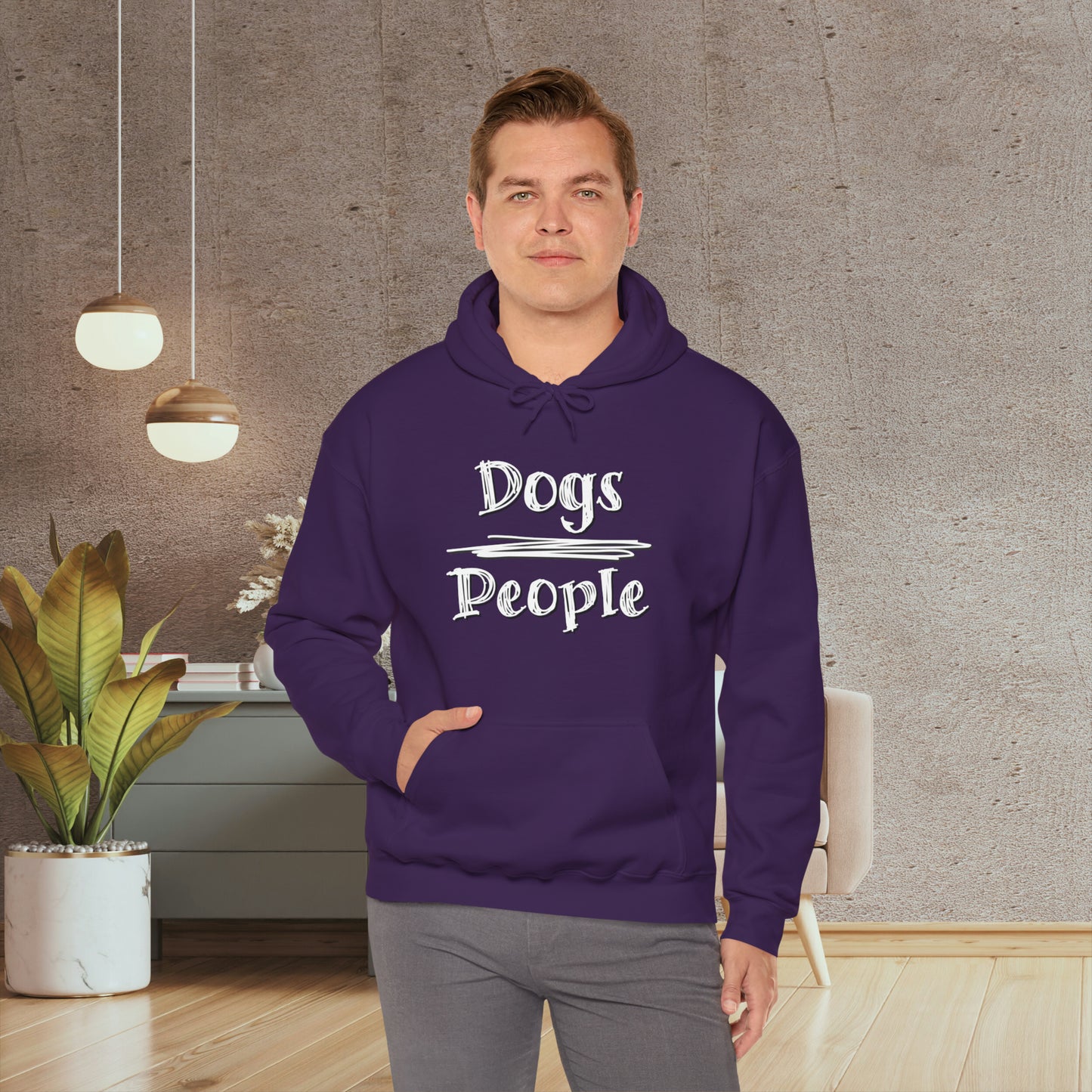 Dogs > People Hoodie