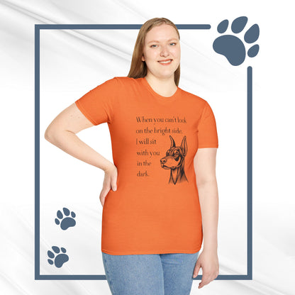 Doberman Quote Softstyle T-Shirt