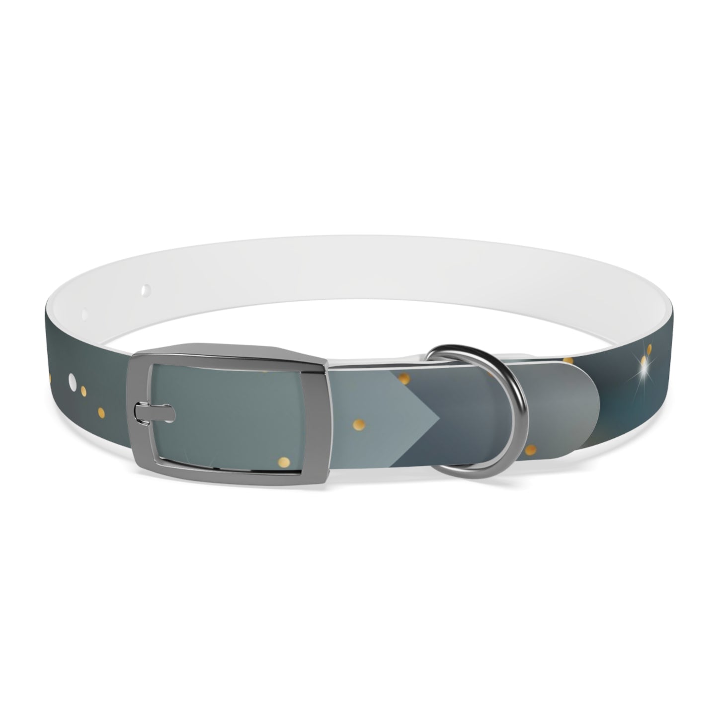 Liquid Metal Personalized Dog Collar