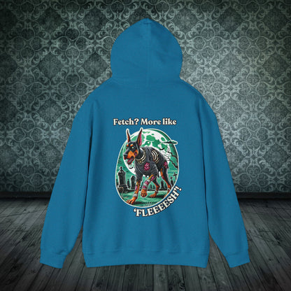 Halloween Doberman Zombie Hoodie