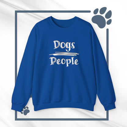 Dogs Over People Crewneck Sweatshirt